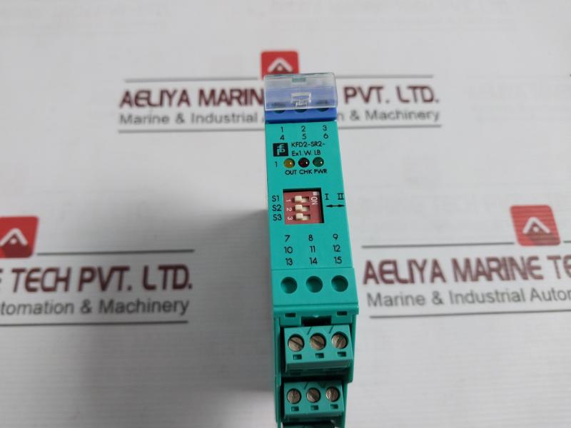 Pepperl+Fuchs Kfd2-sr2-ex1.W.Lb Switch Amplifier Ii G D [Eex Ia] Iic Ptb 00 Atex 2080