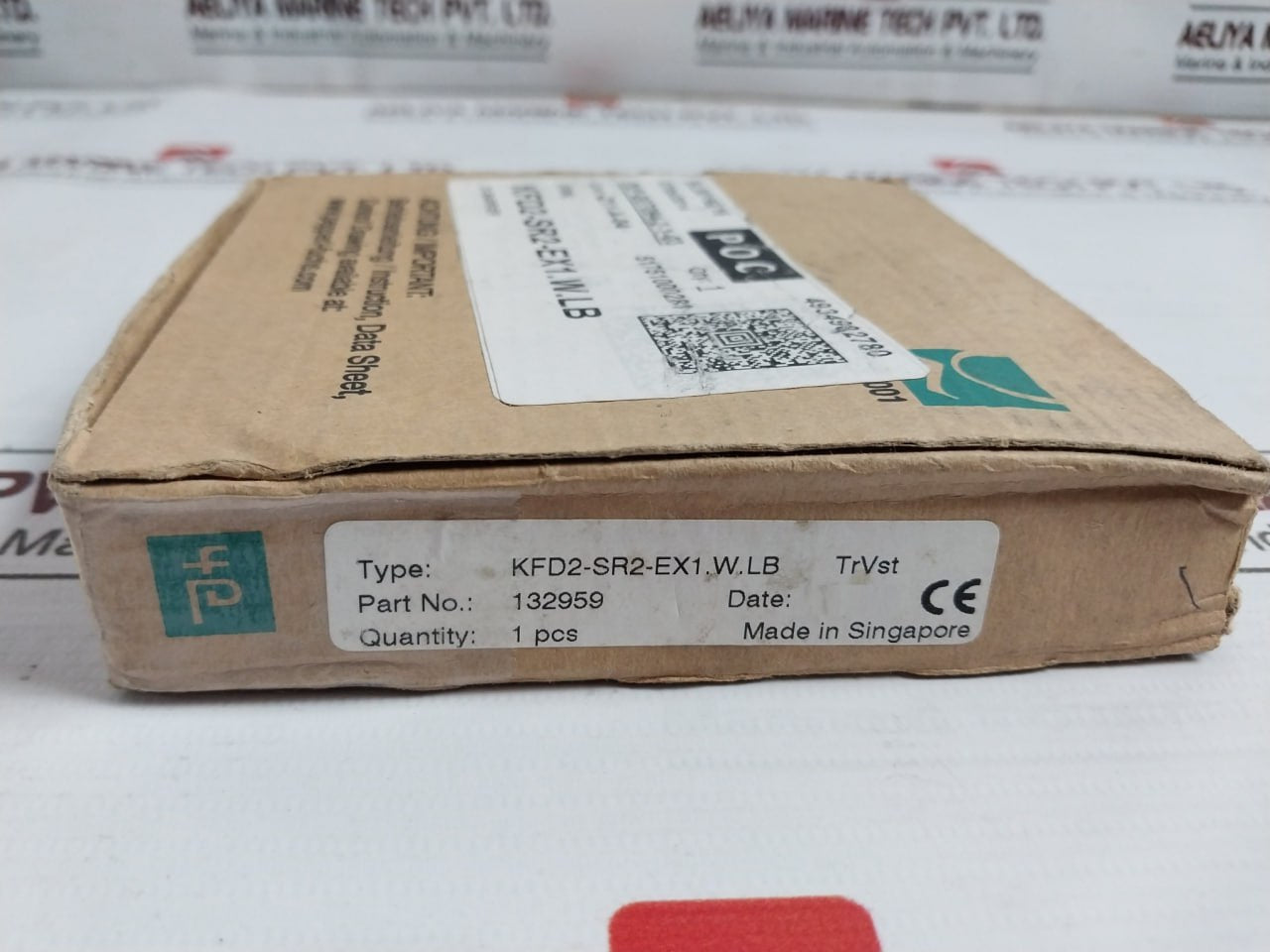 Pepperl+Fuchs Kfd2-sr2-ex1.W.Lb Switch Amplifier Ii G D [Eex Ia] Iic Ptb 00 Atex 2080