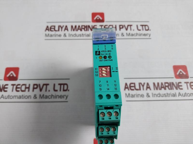 Pepperl+Fuchs Kfd2-sr2-ex1.W.Lb Switch Amplifier Ii G D [Eex Ia] Iic Ptb 00 Atex 2080