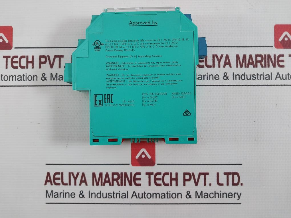 Pepperl+Fuchs Kfd2-sra-ex4 Switch Amplifier 14Ma 35Mw Ac 250V 2A Dc 20-30V