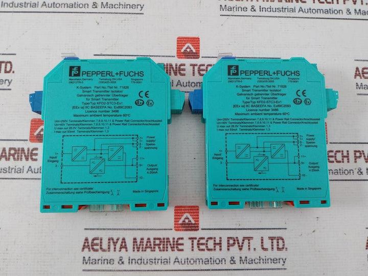 Pepperl+Fuchs Kfd2-stc3-ex1 Smart Transmitter Power Supply 10452715241084