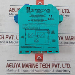 Pepperl+Fuchs Kfd2-stc3-ex1 Smart Transmitter Power Supply 10452715241084
