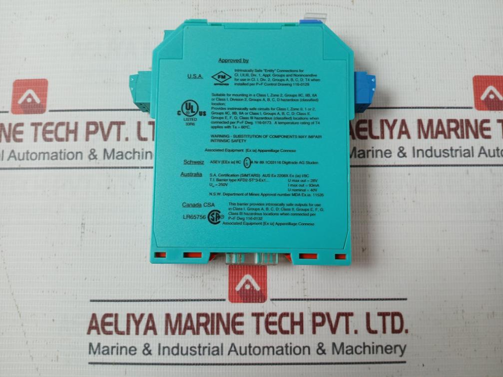 Pepperl+Fuchs Kfd2-stc3-ex1 Smart Transmitter Power Supply 71826 40V 250V 4-20Ma