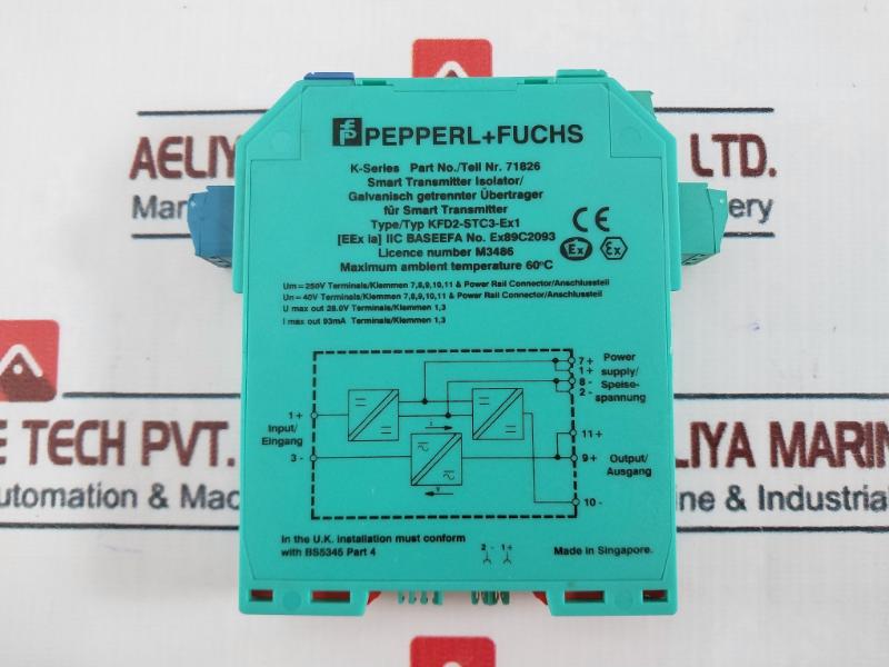 Pepperl+Fuchs Kfd2-stc3-ex1 Smart Transmitter Power Supply 71826 M3486