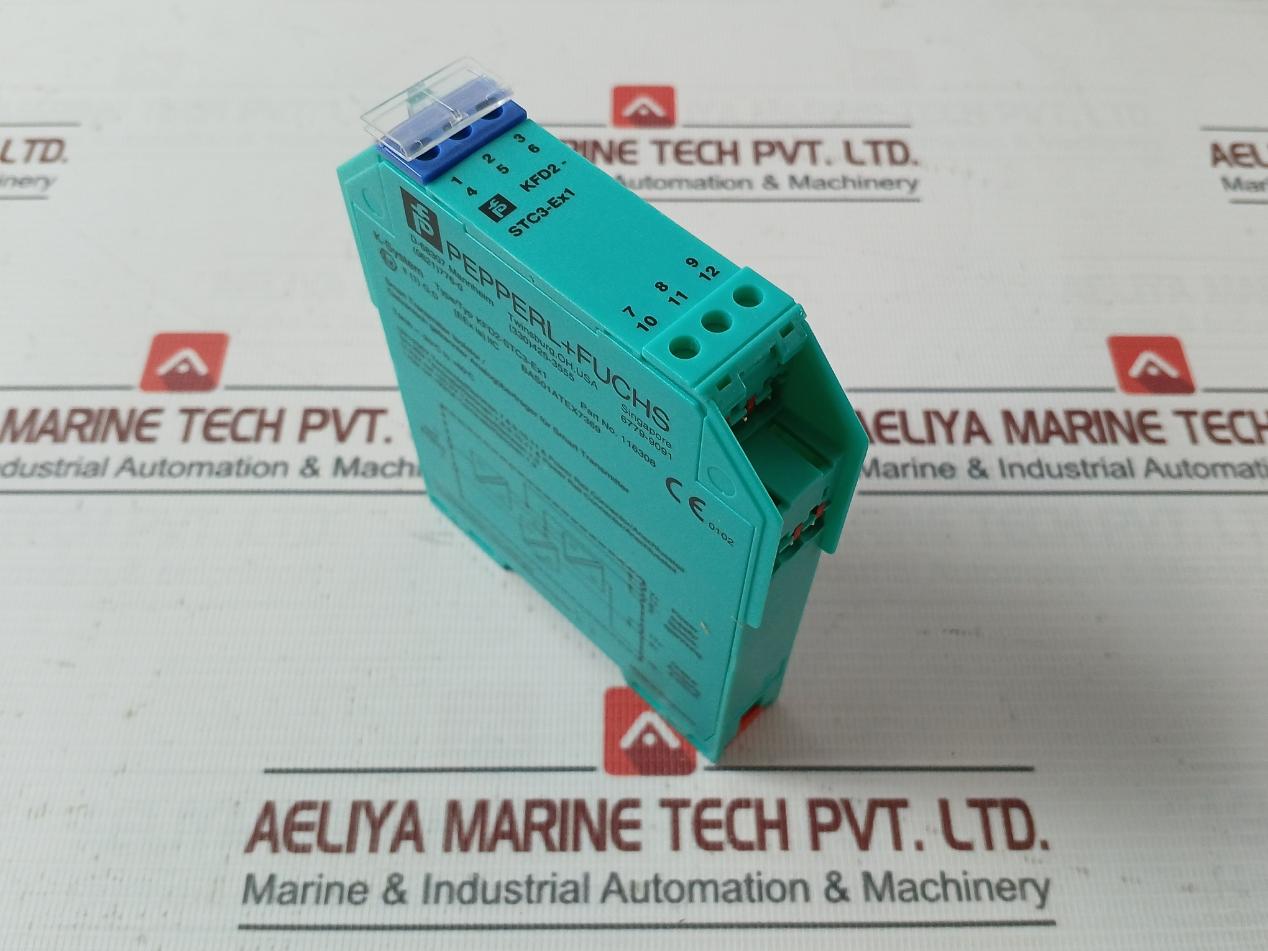 Pepperl+Fuchs Kfd2-stc3-ex1 Transmitter Power Supply 40V 93Ma 4-20Ma 25.2V