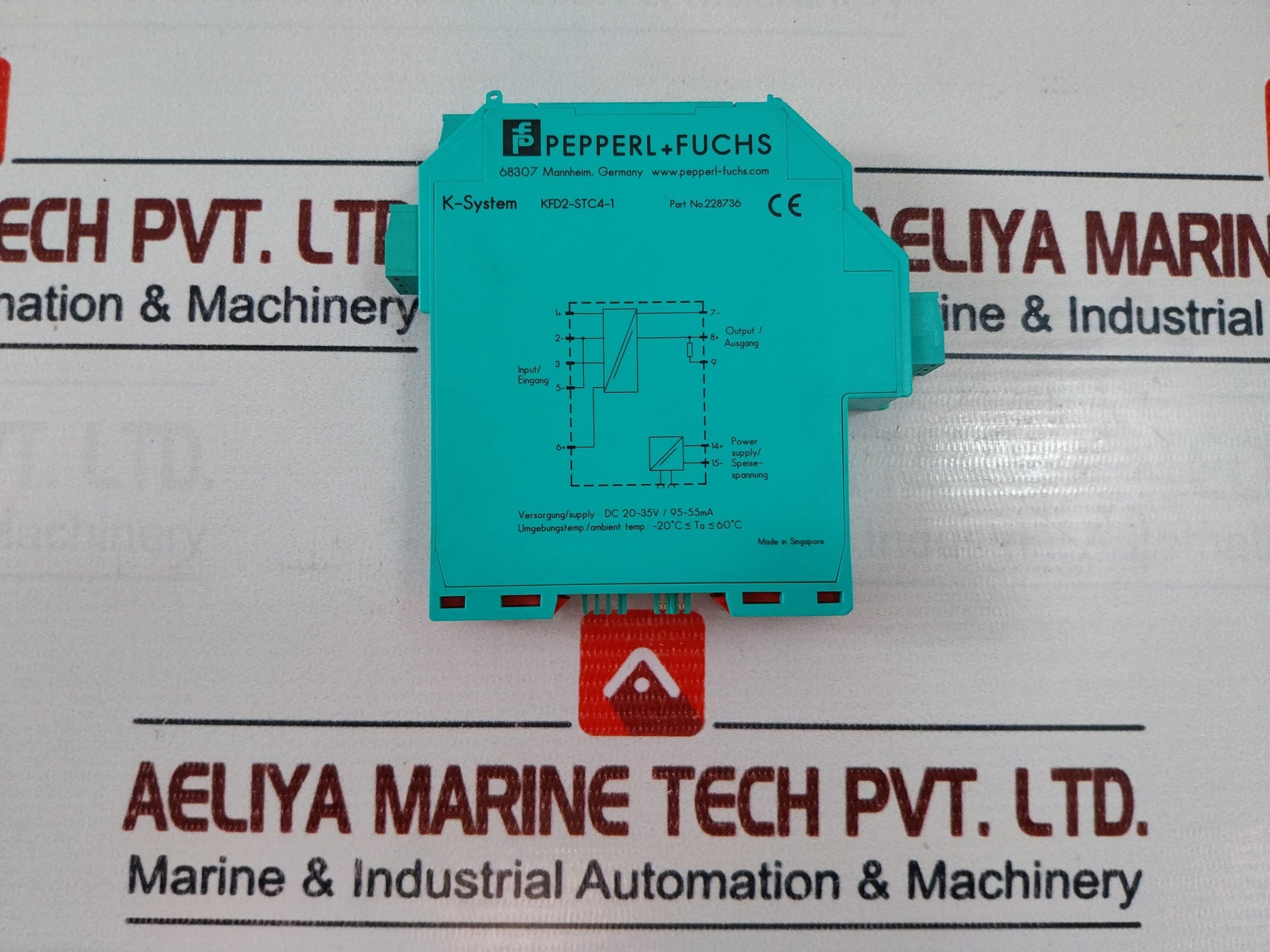 Pepperl+Fuchs Kfd2-stc4-1 Smart Transmitters Dc 20-35V/95-55Ma
