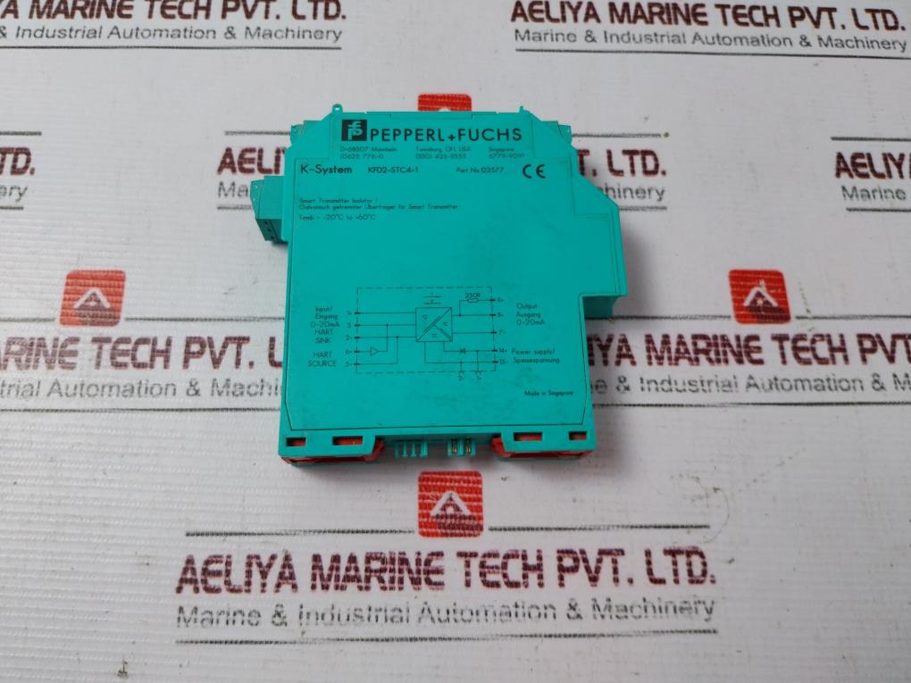 Pepperl+Fuchs Kfd2-stc4-1 Smart Transmitter Isolator 0-20Ma