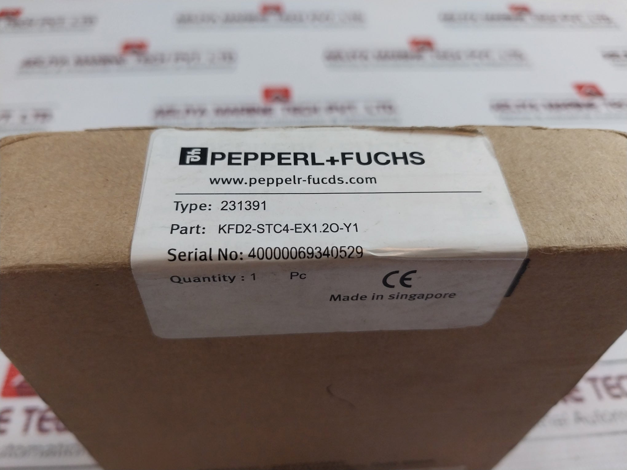 Pepperl+Fuchs Kfd2-stc4-ex1.2O-y1 Transmitter Power Supply 231391 20-35V
