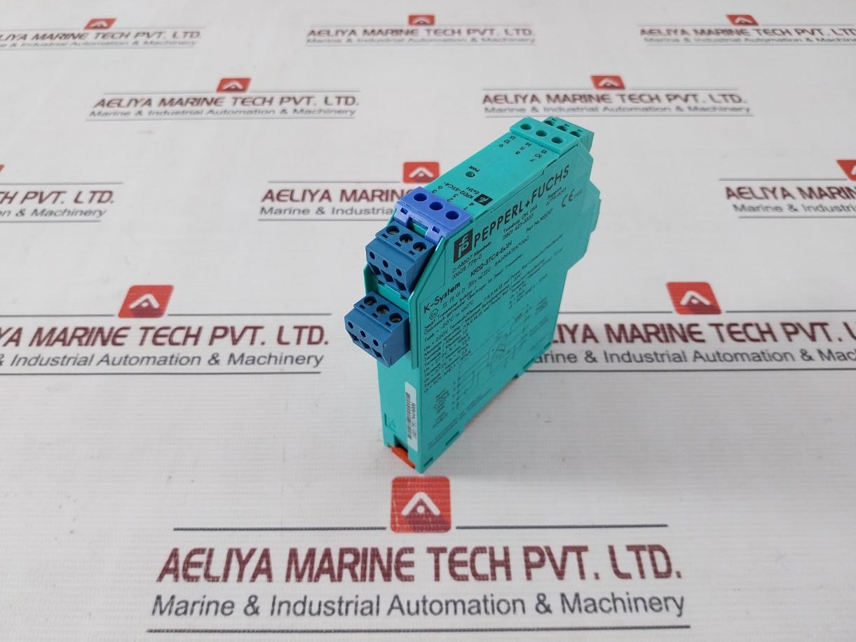 Pepperl+Fuchs Kfd2-stc4-ex1H Transmitter Power Supply 0-20 Ma Bas99Atex7060 35V