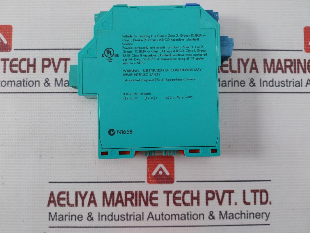 Pepperl+Fuchs Kfd2-stc4-ex1H Transmitter Power Supply 0-20 Ma Bas99Atex7060 35V