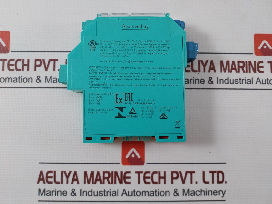 Pepperl+Fuchs Kfd2-stc4-ex1 Smart Transmitter Power Supply Dc 20-35V 283672