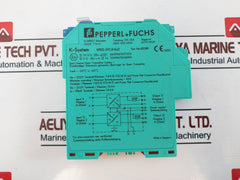 Pepperl+Fuchs Kfd2-stc4-ex2 Dual Channel Smart Transmitter Isolator 42083