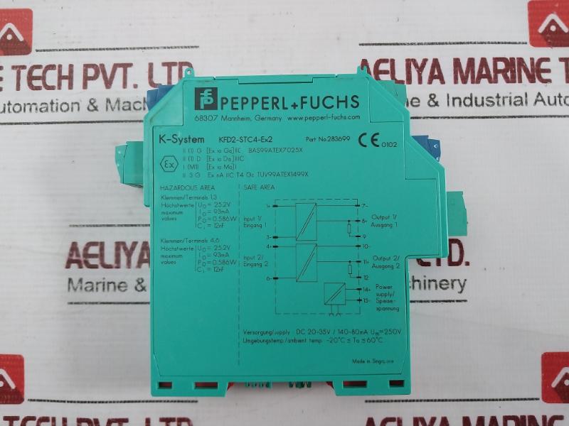 Pepperl+Fuchs Kfd2-stc4-ex2 K-system Smart Transmitter Power Supply