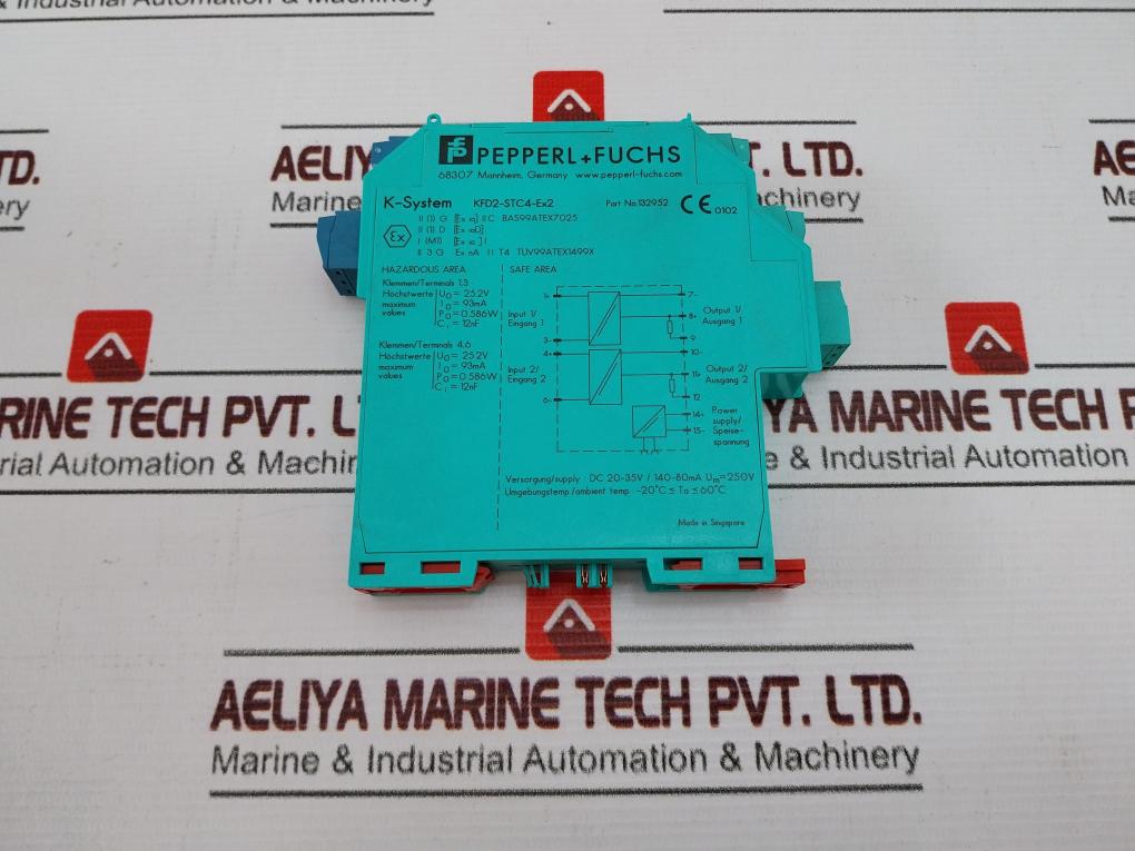 Pepperl+Fuchs Kfd2-stc4-ex2 Transmitter Power Supply 132952