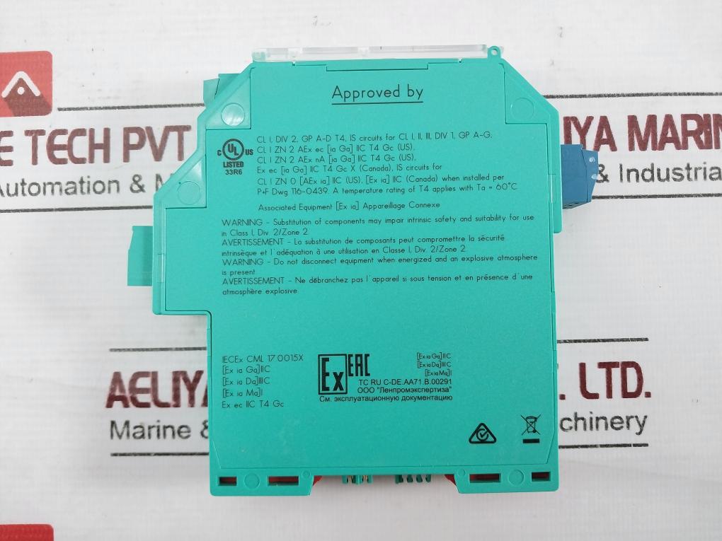 Pepperl+Fuchs Kfd2-stc5-ex1.H Safety Barrier K-system Dc 18-30V