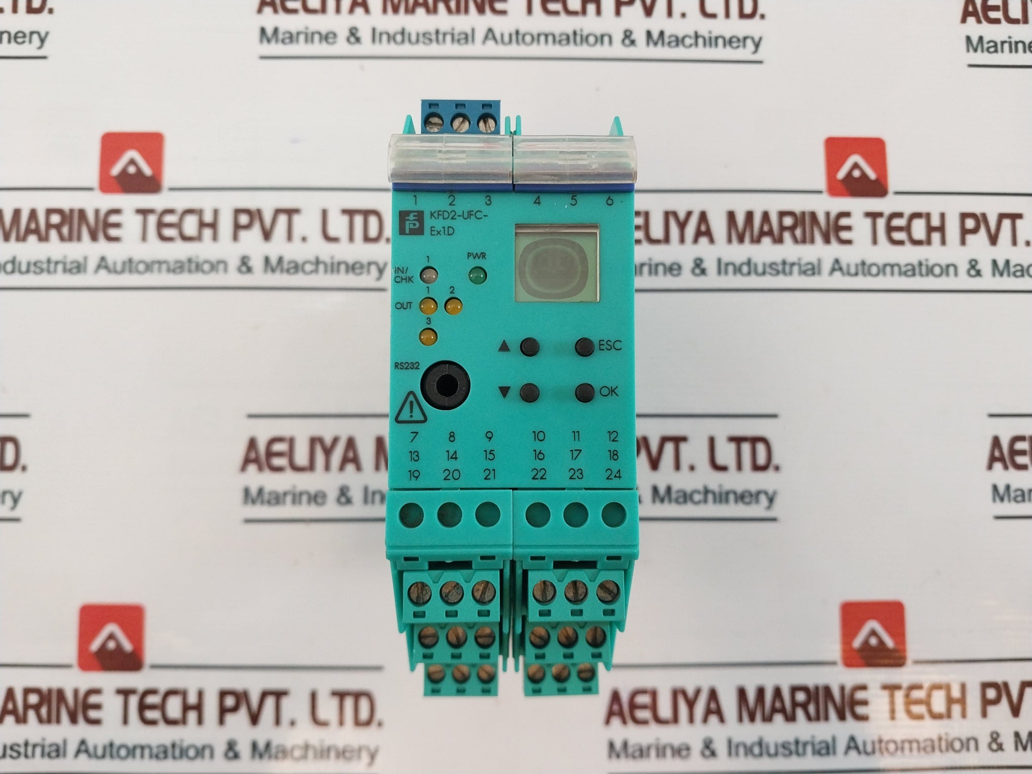Pepperl+Fuchs Kfd2-ufc-ex1.D Frequency Converter With Trip Value 30Vdc