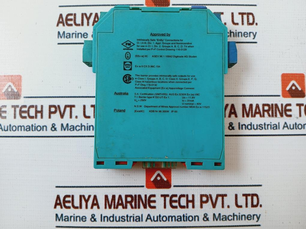Pepperl+Fuchs Kfd2-ut-ex1 72190 Universal Temperature Measurement Amplifier&nbsp;