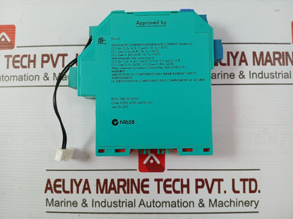 Pepperl+Fuchs Kfd2-ut2-ex1 Temperature Converter 550Ω -20˚C Tamb 60˚C