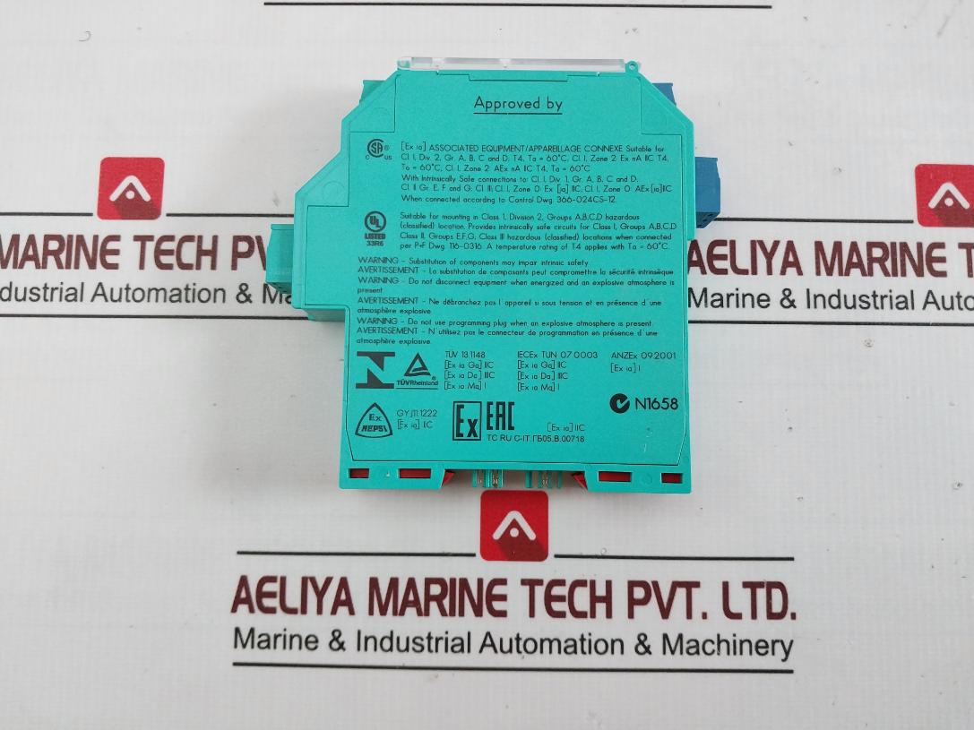 Pepperl+Fuchs Kfd2-ut2-ex1 Universal Temperature Converter Dc 20-30V 48-32Ma