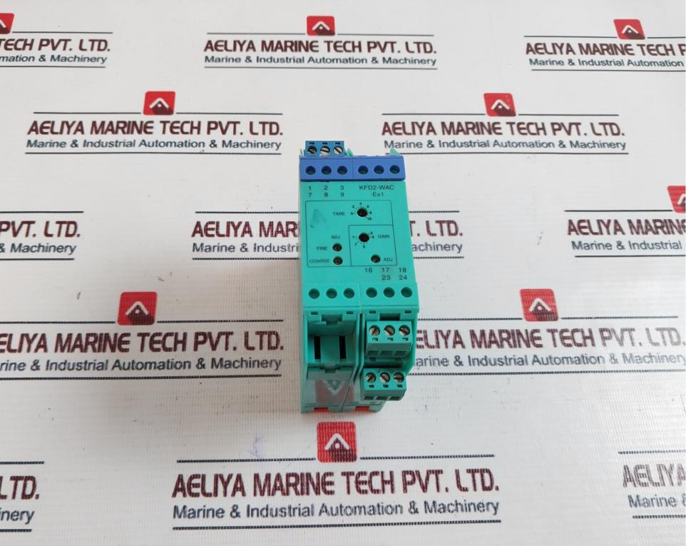 Pepperl+fuchs KFD2-WAC-EX1 Transformer Isolated Strain Gauge Amplifier 71894