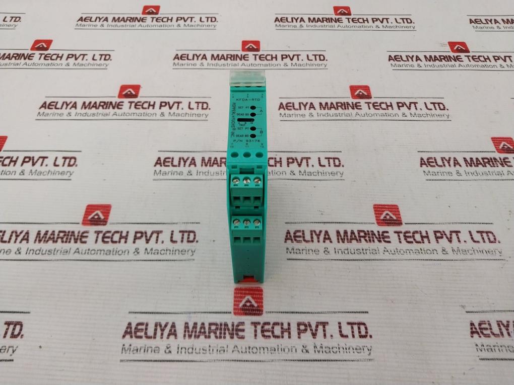 Pepperl+Fuchs Kfda-rtd Input, Field Configurable Limit Alarm Module 93176