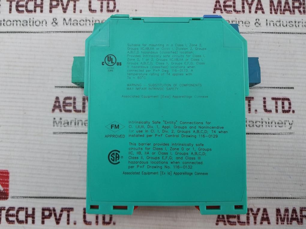 Pepperl+Fuchs Kfdo-cs-ex2.52 Channel Repeater 125783