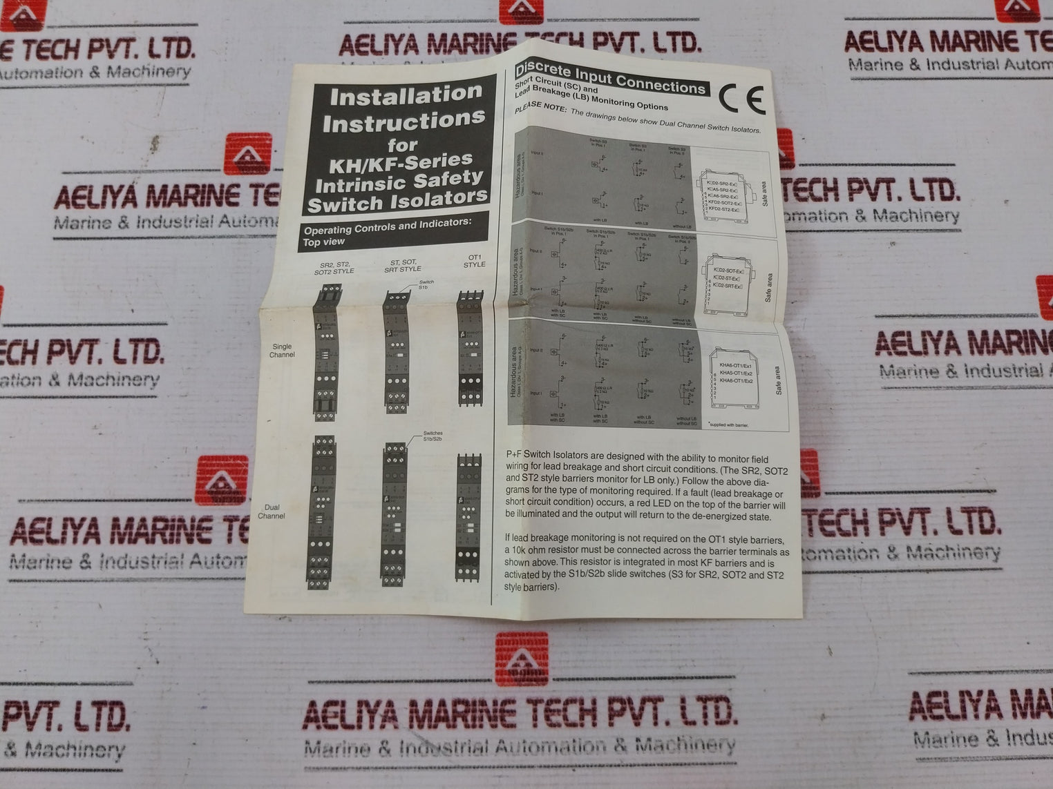 Pepperl+Fuchs Kfdo-ro-ex2 Safety Barrier 38975S 20-30V Dc