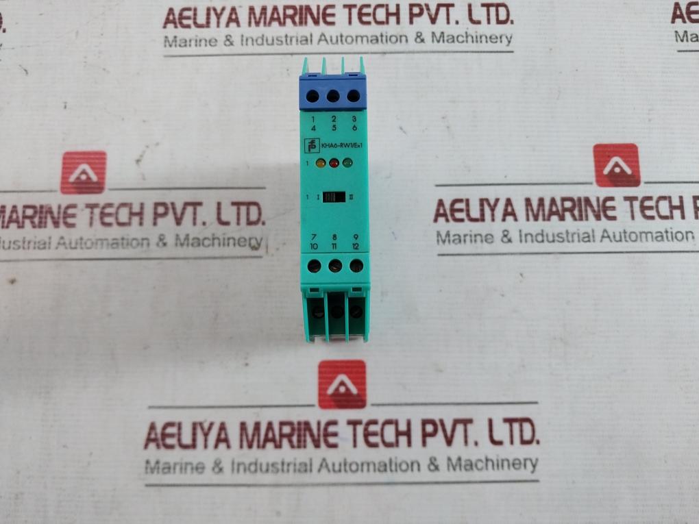 Pepperl+Fuchs Kha6-rw1/Ex1 Switch Amplifier 19005S 250Vac 30Vdc 2A 20Ma 63.5Mw