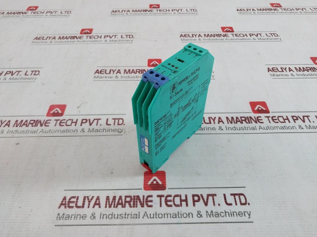 Pepperl+Fuchs Kha6-rw1/Ex1 Switch Amplifier 19005S 250Vac 30Vdc 2A 20Ma 63.5Mw