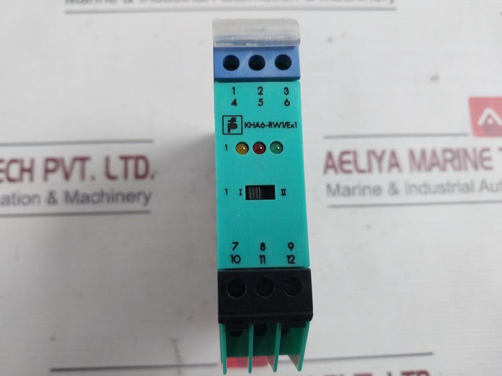 Pepperl+Fuchs Kha6-rw1/Ex1 Switch Amplifier 65°C