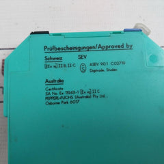 Pepperl+Fuchs Kha6-rw1/Ex1 Switch Amplifier 65°C