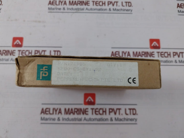 Pepperl+Fuchs Khd2-cd-ex1.32 Transformer Isolated Driver 72010 20-35Vdc 0-20Ma