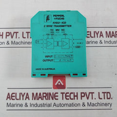 Pepperl+Fuchs Khd2-icd 2 Wire Transmitter And Safety Barrier 4-20Ma 12-45 V