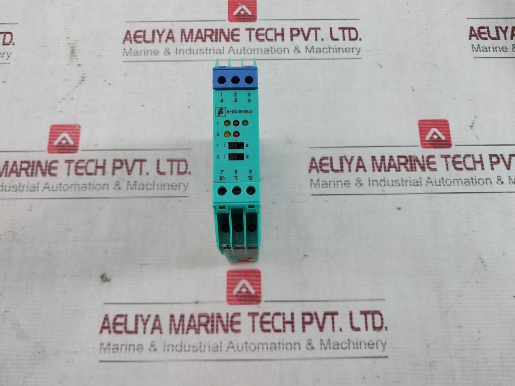 Pepperl+Fuchs Khd2-rs1/Ex2 K-serie Switch Amplifier Module 12.7V 20Ma 19281S