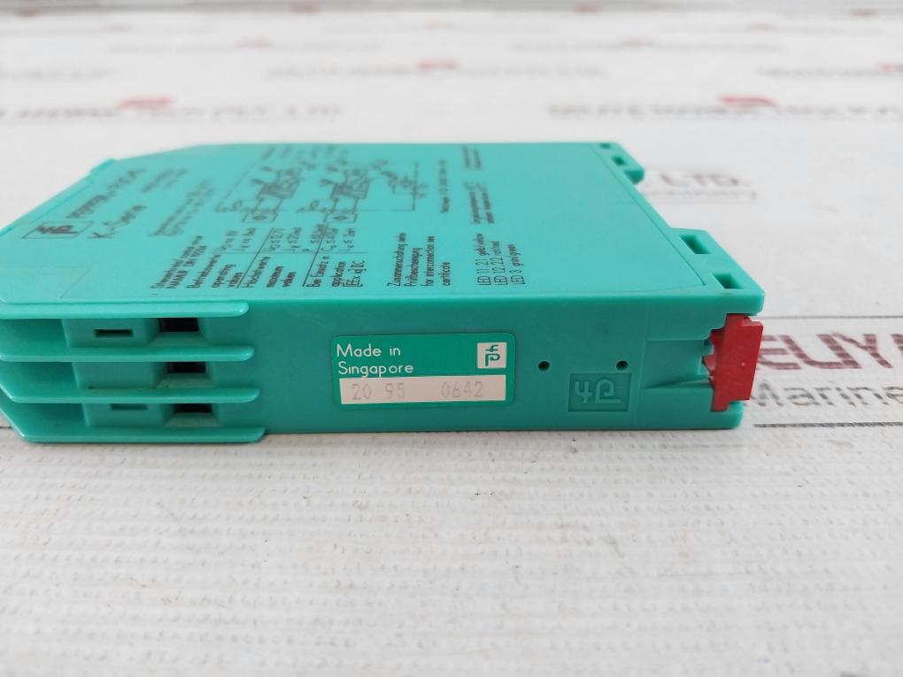 Pepperl+Fuchs Khd2-rs1/Ex2 K-serie Switch Amplifier Module 12.7V 20Ma 19281S