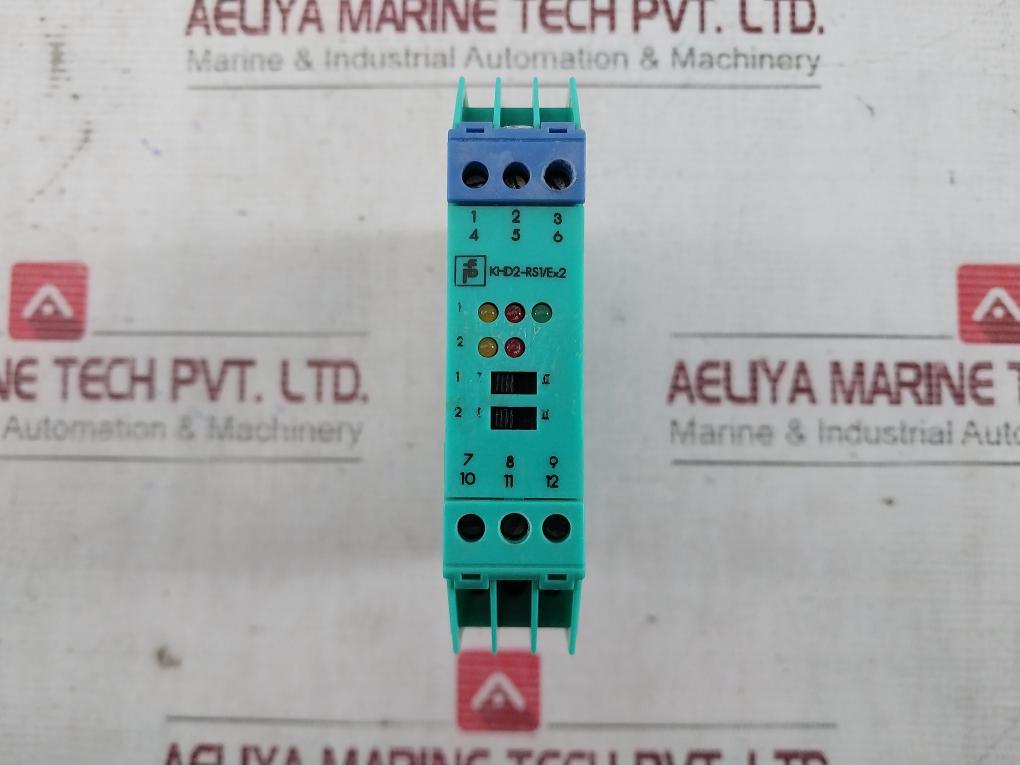 Pepperl+Fuchs Khd2-rs1/Ex2 K-serie Switch Amplifier Module 19281S 2A Ac/Dc 20 Ma