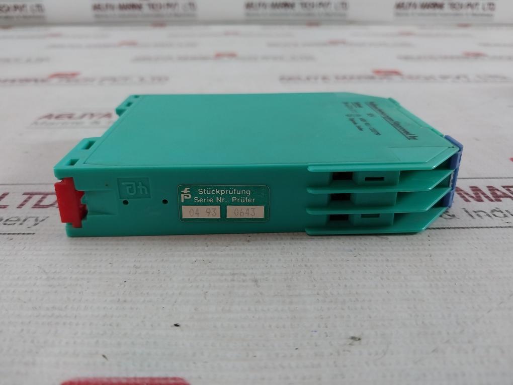 Pepperl+Fuchs Khd2-rs1/Ex2 K-serie Switch Amplifier Module 19281S 2A Ac/Dc 20 Ma