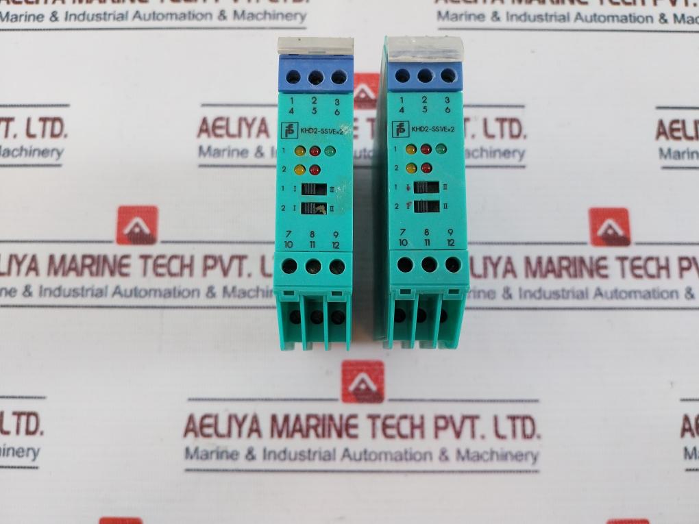 Pepperl+Fuchs Khd2-ss1/Ex2 20652S Isolated Switch Amplifier