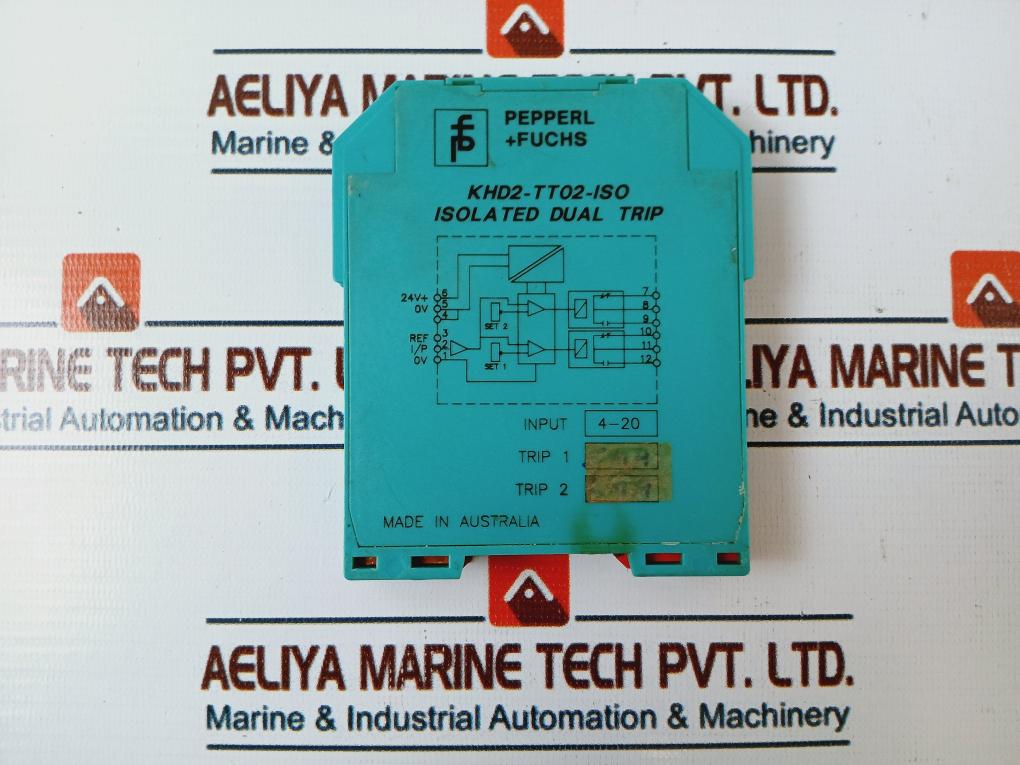 Pepperl+Fuchs Khd2-tt02-iso Isolated Dual Trip