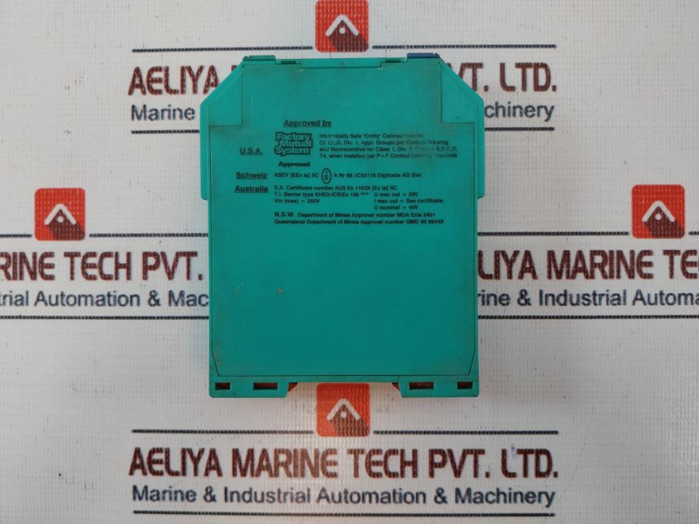 Pepperl+Fuchs Khd3-icr/Ex 130 200 Transformer Isolated Repeater 71035