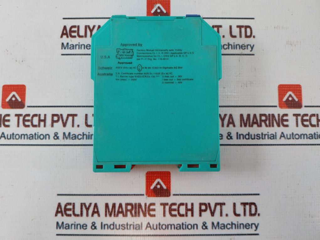 Pepperl+Fuchs Khd3-icr/Ex 130 300 Transformer Isolated Repeater 71005 20-35Vdc