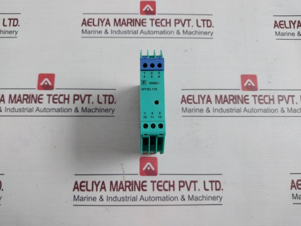 Pepperl+Fuchs Khd3-ipt/Ex 116 Potentiometer Amplifier 122Ma 20-35V Dc 60°C