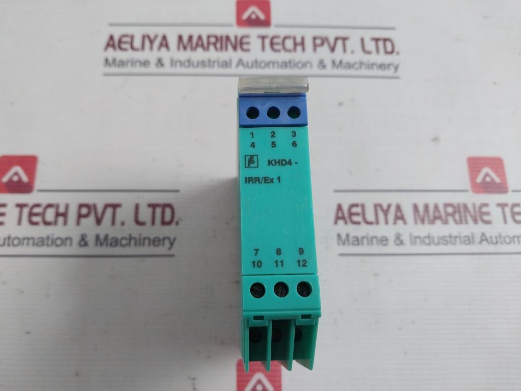 Pepperl+Fuchs Khd4-irr/Ex 1 Transformer Isolated Resistance Repeater 15-35V Dc