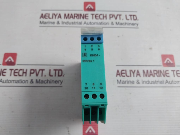 Pepperl+Fuchs Khd4-irr/Ex 1 Transformer Isolated Resistance Repeater 71089 250V