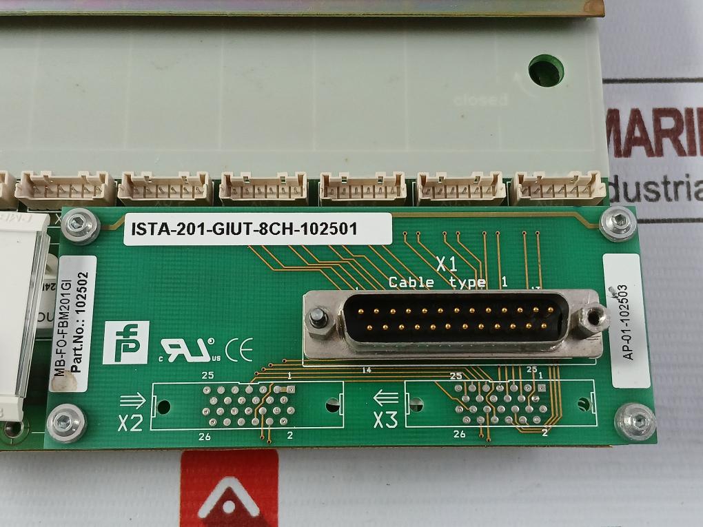 Pepperl+Fuchs Mb-8U2-y97680 Motherboard