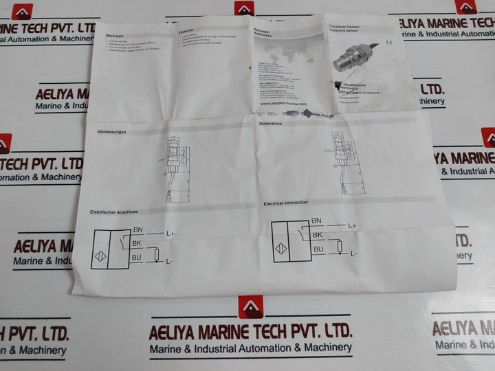 Pepperl + Fuchs Nbb0,8-10gm35-e2-y316479 Inductive Sensor