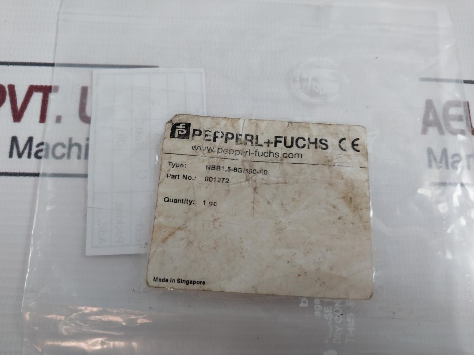 Pepperl+Fuchs Nbb1,5-8Gm50-e0 Inductive Sensor 2-mt