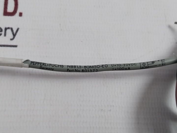 Pepperl+Fuchs Nbb1,5-8Gm50-e0 Inductive Sensor 2-mt