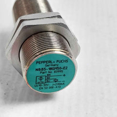 Pepperl+Fuchs Nbb5-18Gm5 Inductive Sensor 2-meter/200Ma/10-30V