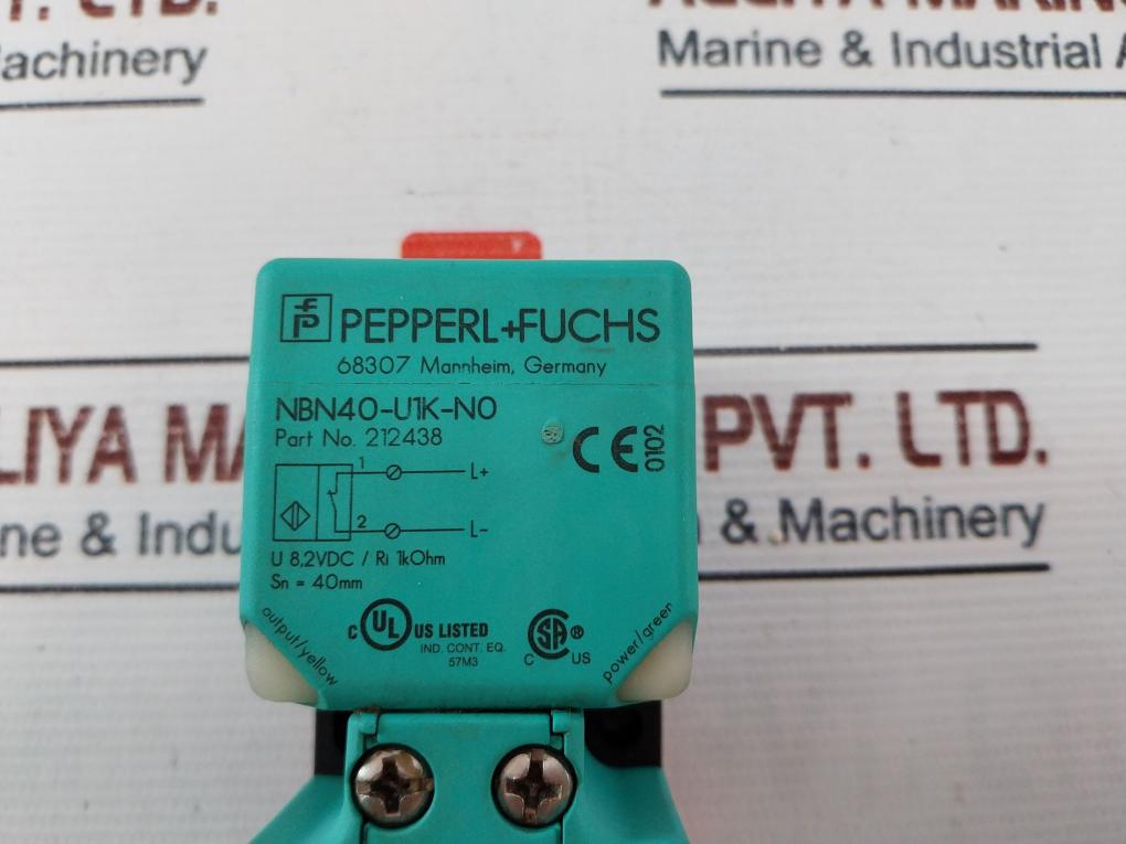 Pepperl+Fuchs Nbn40-u1K-n0 212438 Inductive Sensor